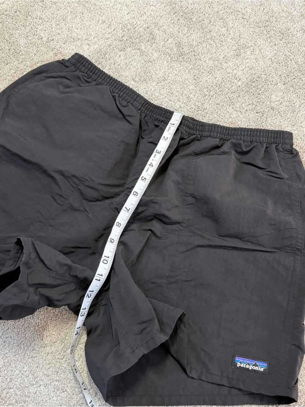 Patagonia Men’s Baggies Shorts 5" Brief Mesh Lined in Black L - Picture 13 of 13